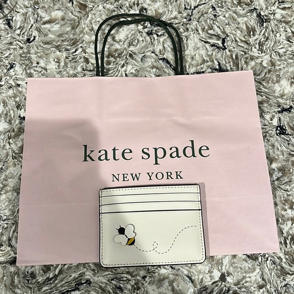 kate spade Accessories - kate spade Honey Bee Small Slim Card Holder K7186